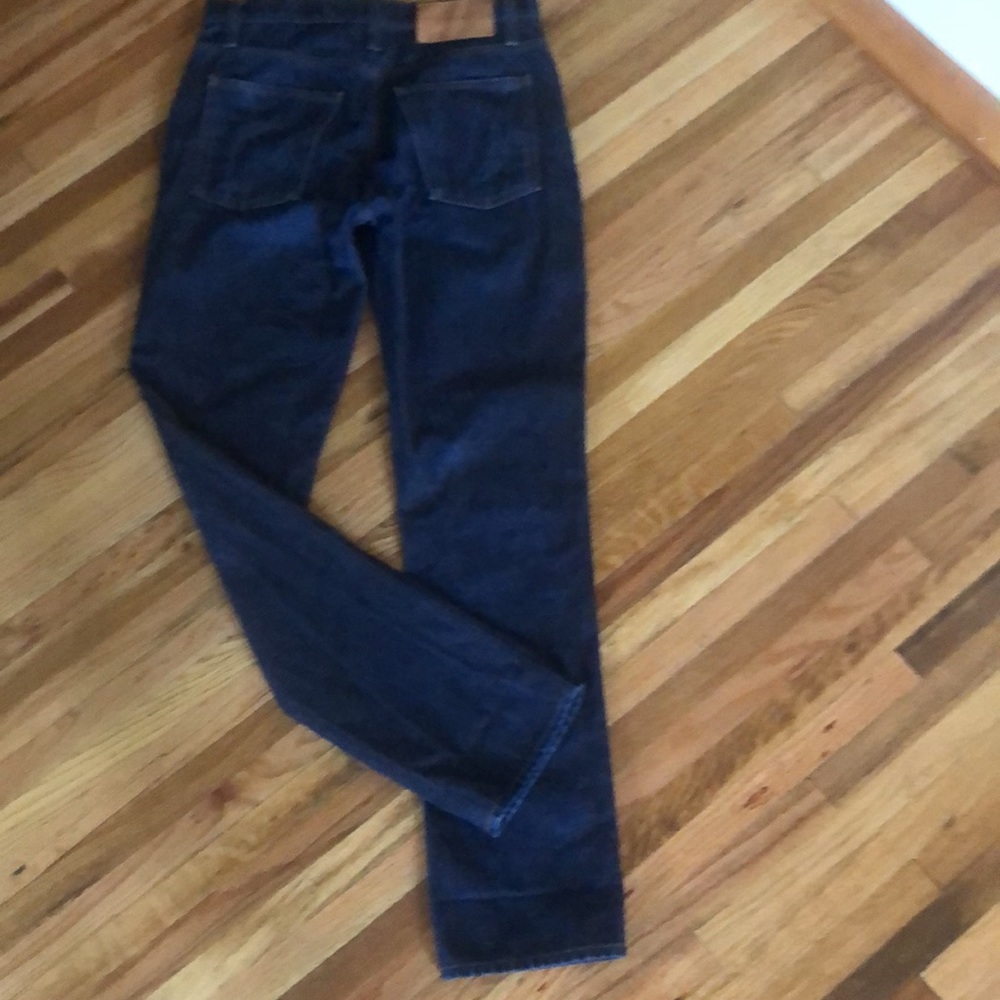 Frame Denim Straight-Leg Jeans in Deep Indigo - Picture 5 of 5